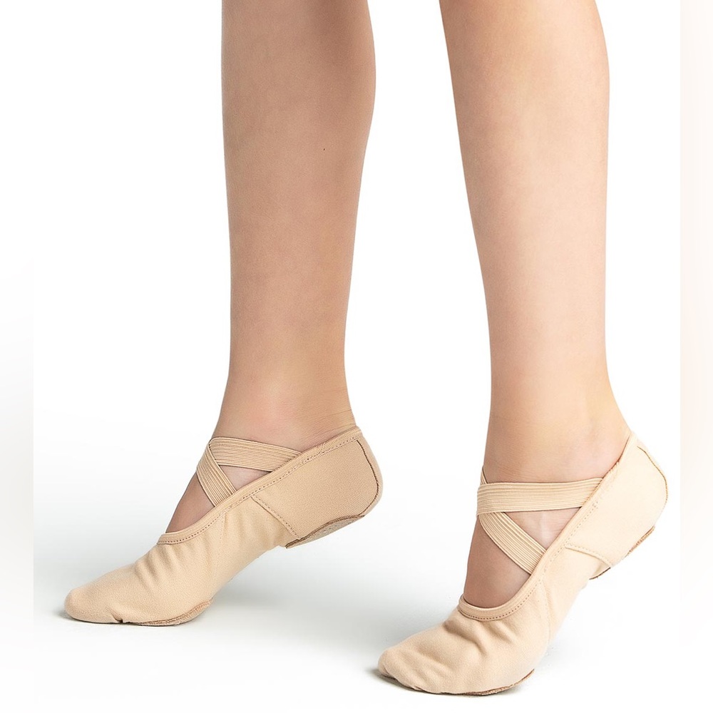 Little Girls Capezio Hanami Canvas Ballet Slippers (NEW IN BOX)